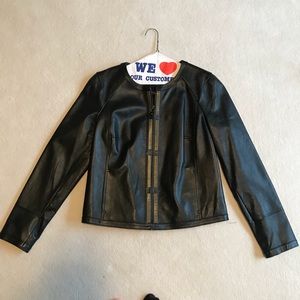 Leather jacket